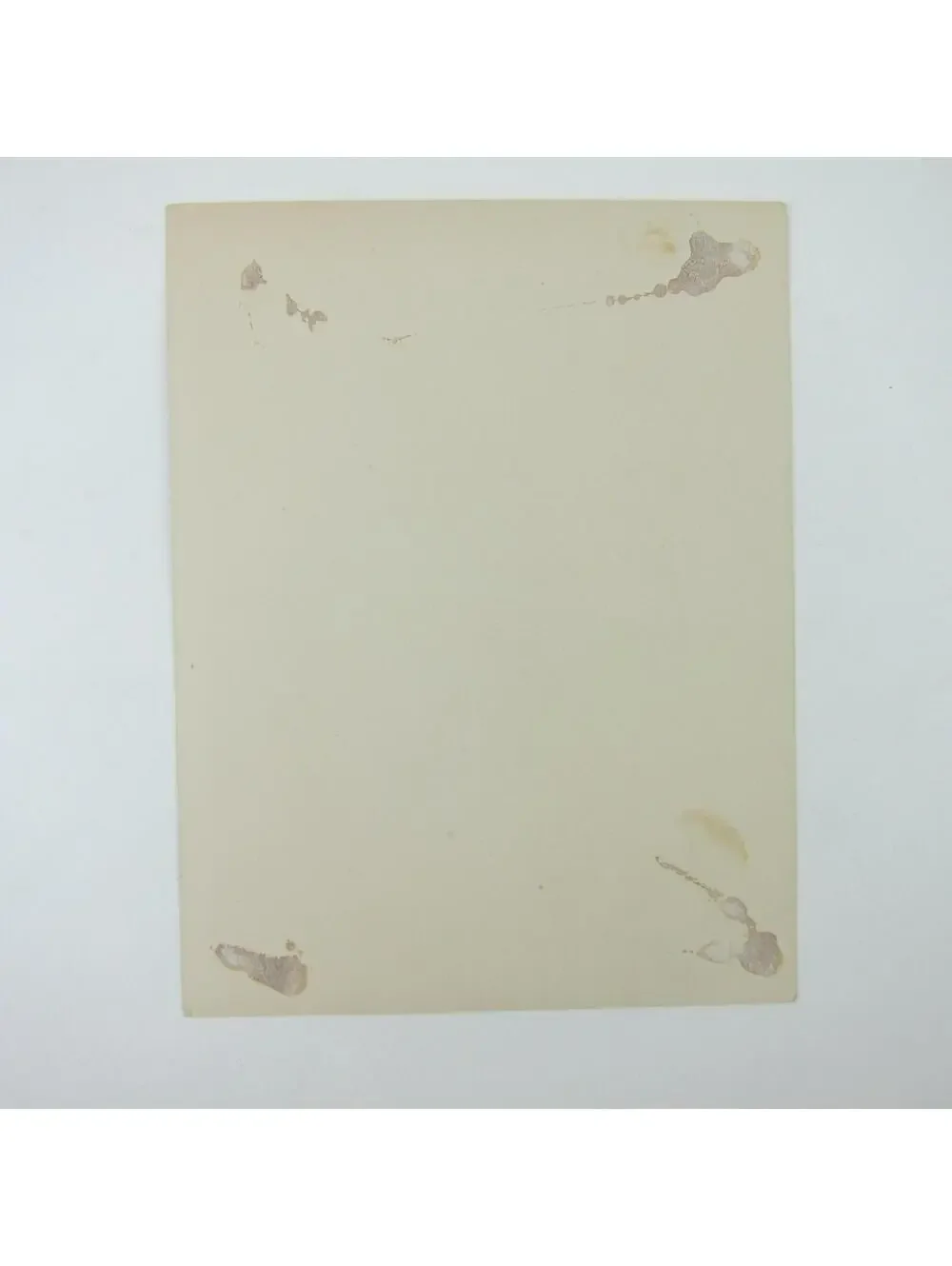 Victorian Greeting Card Pink Flowers Green Leaves Wish of Happy Years Antique